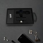 Intelligent Noise Cancelling Live Streaming Clip on Microphone for Type-C & for iPhone - Fabric Detail by Nari Haat, ...