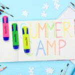 Highlighter Pen, Assorted Colours Water Based Broad Tip Writing Marker (3 Pcs Set) - Closeup Embroidery by Nari Haat,...