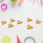 3D Pizza Slices Eraser Set – Fancy & Colorful Stationery for Kids & Gifts (7 slice) - Sleeve Design by Nari Haat, I...