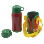 Premium Stainless Steel Insulated Sipper Bottle Print Water FlaskCartoon Vacuum Hot Cold For Kids / Travelling Water ...