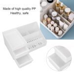 Large Capacity Desktop Cosmetic Storage Box (1 Pc / Mix Color) - Fabric Detail by Nari Haat, Indian ethnic wear, wome...