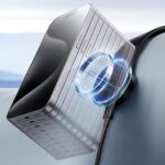 Car Mount Charger, 15W Wireless Car Charger Phone Holder (1 Set) - Closeup Embroidery by Nari Haat, Indian ethnic wea...