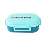 3 in 1 Spicy Bite Stainless Steel Lunch Box With Plastic Small Box & Spoon (1 Set) - Sleeve Design by Nari Haat, Indi...