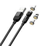 3 in 1 Magnetic USB Charging Cable - Sleeve Design by Nari Haat, Indian ethnic wear, women clothing, designer suit