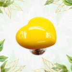 Cabinet Door Handle Drawer, Heart-shaped Knob Pulls Toilet Press Button (1 Pc) - Sleeve Design by Nari Haat, Indian e...