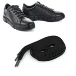 Flat Sports Shoe Laces for Men & Women Sneakers, Boots & Running Shoes (1 Pair) - Closeup Embroidery by Nari Haat, In...