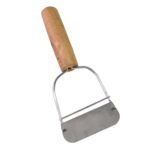 Wooden Handle Metal Vegetable Cutter, Peeler, Slicer (1 Pc / B Grade) - Sleeve Design by Nari Haat, Indian ethnic wea...