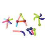 Magnetic Sticks Building Blocks Learning Toy for Kids (32 Pc) - Sleeve Design by Nari Haat, Indian ethnic wear, women...