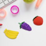 3D Food Fancy Colorful Erasers – Cute Novelty Eraser Set for Kids (1 Set) - Full Detail by Nari Haat, Indian ethnic...