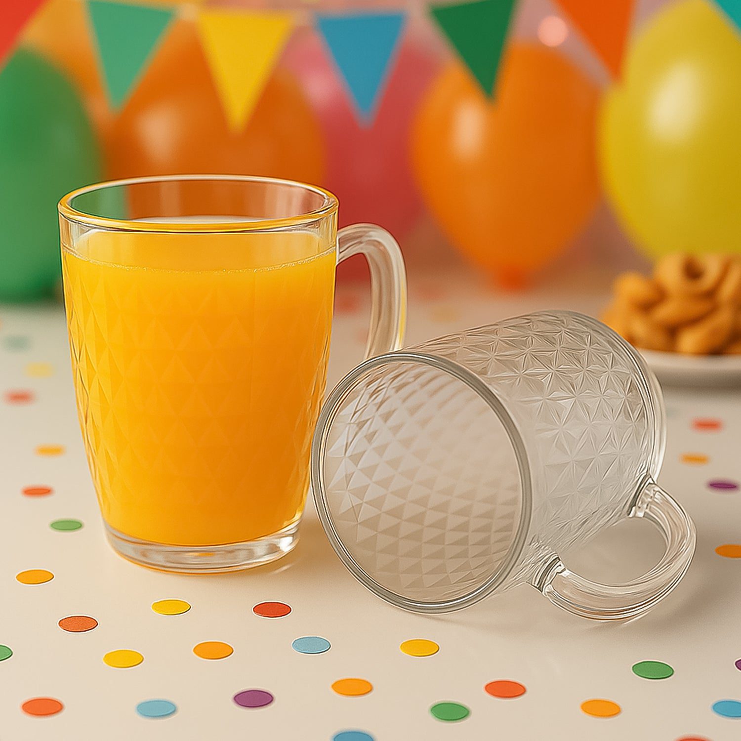 05_bd9896ed-1fe8-4d17-9719-8c2940f0c621.jpg Apex Mocktail Mug Glass (2 Pc Set / 400 ML) - Front View by Nari Haat, Indian ethnic wear, women clothing, designer suit