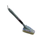 Triangular Sponge Brush – Long Handle Multipurpose Kitchen & Bathroom Cleaning Tool - Back View by Nari Haat, India...