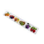 Transparent Adhesive Wall Hook – Premium, Strong & Multiuse ( 6pc ) - Back View by Nari Haat, Indian ethnic wear, w...