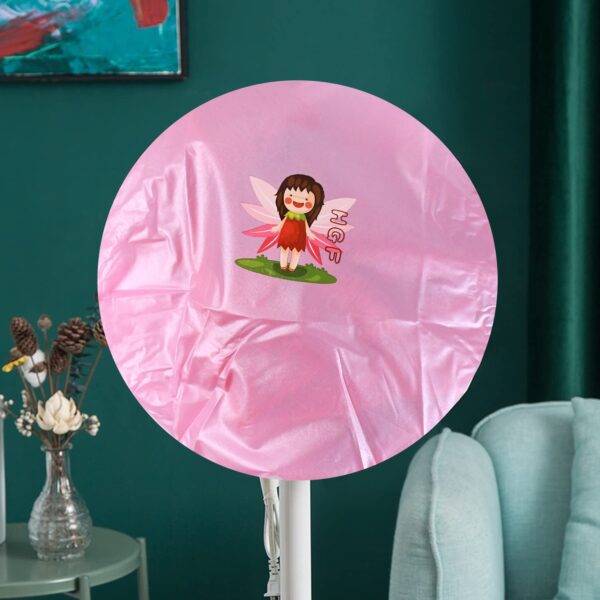 Dust-Proof Round Elastic Protective Case, Fan Cover (1 Pc) - Front View by Nari Haat, Indian ethnic wear, women cloth...