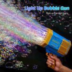 69 Holes Big Rechargeable Bubble Gun Powerful Machine Toy for Kids and Adults - Full Detail by Nari Haat, Indian ethn...