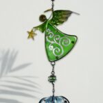 Decoration Wind Chimes Outdoor Hanging Dragonfly Wind Chime (1 Pc) - Sleeve Design by Nari Haat, Indian ethnic wear, ...