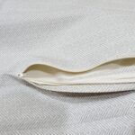 Pillow Covers, Couch Pillows Cover, Soft Decorative Pillow Covers (52 × 52 CM / 1 Pair / 2 Pc) - Back View by Nari H...