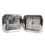 Plastic Foldable Desk Clock (1 Pc / With Box) - Neckline Detail by Nari Haat, Indian ethnic wear, women clothing, des...