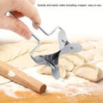 Puri Cutter Stainless Steel Roller Machine for Baking Tools - Fabric Detail by Nari Haat, Indian ethnic wear, women c...