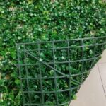 Plastic Wall Artificial Plant Base (60×40 CM / 1 Pc) - Closeup Embroidery by Nari Haat, Indian ethnic wear, women cl...