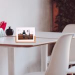  Wooden Picture Stand, Photo Frame Stand (1 Pc) - Back View by Nari Haat, Indian ethnic wear, women clothing, design...