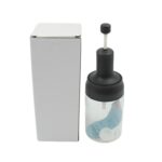 All-in-One Seasoning Jar: Heat-Resistant Glass with Spoon (1 Pc) - Sleeve Design by Nari Haat, Indian ethnic wear, wo...