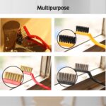 3-Piece Mini Wire Brush Set: Tackle Tough Cleaning Jobs (Multi-Material) - Full Detail by Nari Haat, Indian ethnic we...