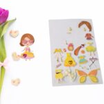 Multipurpose Adhesive 3D Stickers (1 Sheet / Mix Design) - Full Detail by Nari Haat, Indian ethnic wear, women clothi...