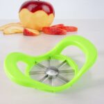 Multi-Purpose Fruit Slicer Apple Cutter with 8 Stainless Steel Blades (1 Pc) - Closeup Embroidery by Nari Haat, India...