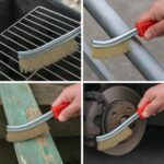 Stainless Steel Wire Hand Brush Metal Cleaner Rust Paint Removing Tool - Fabric Detail by Nari Haat, Indian ethnic we...