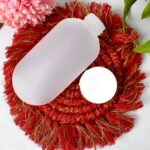 Small Plastic Travel Bottle Set (1 Pc / 60 ML Approx / Mix Color) - Fabric Detail by Nari Haat, Indian ethnic wear, w...