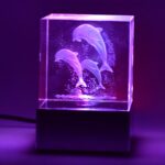 3D Mix Design LED Light Base With Speaker (1 Pc / B Grade) - Full Detail by Nari Haat, Indian ethnic wear, women clot...