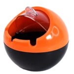 Ball Ashtray PP Plastic Windproof with Lid Indoor Outdoor Patio Car Portable Ashtray - Sleeve Design by Nari Haat, In...