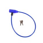 Heavy Duty Multipurpose Steel Cable Safety Lock with 2 Keys (1 Pc) - Sleeve Design by Nari Haat, Indian ethnic wear, ...