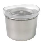 Multipurpose Stainless Steel Airtight Containers with See Through Lid (1 Pc / 500 ML) - Sleeve Design by Nari Haat, I...