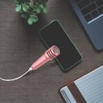 Mini Microphone Mic with Earphone for Voice Recording, Mike Mic Microphone with Handsfree for Mobile Computer, Headph...