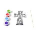 Acrylic Paint Color Kits 1 Set, 4 Color (1 Set) - Sleeve Design by Nari Haat, Indian ethnic wear, women clothing, des...