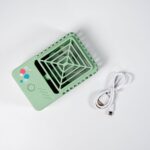 Mini Rechargeable Desktop Fan for Home & Office (USB, Handheld) - Sleeve Design by Nari Haat, Indian ethnic wear, wom...