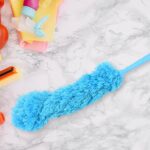 Adjustable Long Handle Microfiber Dust Brush – Foldable Ceiling & Appliance Cleaner - Neckline Detail by Nari Haat,...