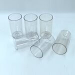 Ganesh Classic Plastic Glass Set of-6 (Each Glass 350ml) - Front View by Nari Haat, Indian ethnic wear, women clothin...