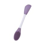 Double-Headed Silicone Mask Brush – Facial Cleansing & Mask Application Tool (1 Pc) - Back View by Nari Haat, India...