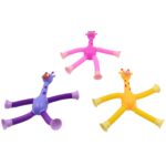 LED Telescopic Suction Cup Giraffe Toy (3 Pcs Set) - Sleeve Design by Nari Haat, Indian ethnic wear, women clothing, ...
