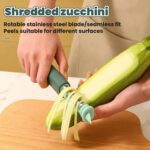 Multifunctional, Vegetable Fruit Peelers Slicer Can Opener 7 In 1 Kitchen Peeler For Veggie Fruit Potato Carrot Durab...