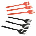 Silicone Flexible Forks, Silicone Cooking Fork (6 Pcs) - Sleeve Design by Nari Haat, Indian ethnic wear, women clothi...