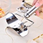 Multifunctional Easy and Fast Stainless Steel Puri cutter roller Machine (1 pc) - Fabric Detail by Nari Haat, Indian ...