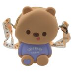 Cute Cartoon Girls' Backpack, Shoulder Bag / Purse (1 Pc) - Back View by Nari Haat, Indian ethnic wear, women clothin...