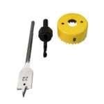 Door Lock Installation (22mmx150mm) Hole Saw Kit (1 Set) - Sleeve Design by Nari Haat, Indian ethnic wear, women clot...