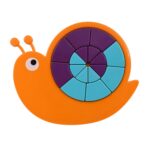 Mini Snail Puzzle – STEM Educational Toy, Puzzle Games for Ages 3-6 (Mix Color) - Back View by Nari Haat, Indian et...