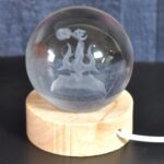 3D Crystal Ball lamps 3D Crystal Ball Night Light (1 Pc) - Neckline Detail by Nari Haat, Indian ethnic wear, women cl...