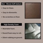 Door Draft Stopper, Twin Draft Stopper / Guard(36 Inch) - Back View by Nari Haat, Indian ethnic wear, women clothing,...