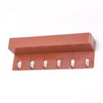 Key Holder & Multiuse 6 Hook Stand For Home & Bathroom use Stand - Back View by Nari Haat, Indian ethnic wear, women ...